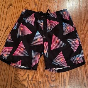 Burnside Big Boys Palm Swim Shorts